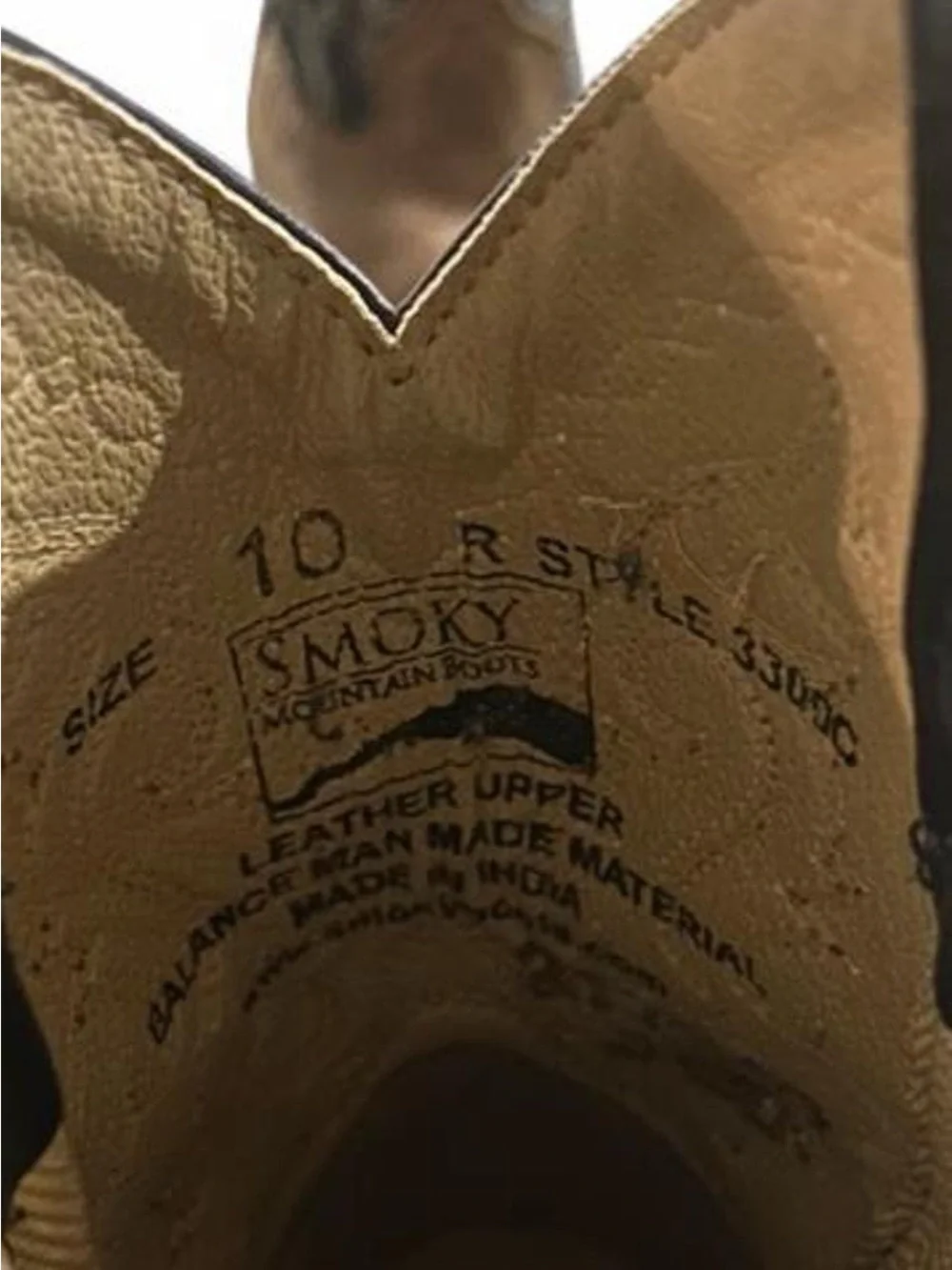 Smoky Mountain Kids Cowboy Boots Size 10 Brown Leather Western Cavender’s